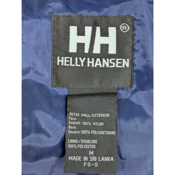 HELLY HANSEN Mens Rain Jacket - Green, Hood, Vented, Packable, Shell, Medium - Picture 5 of 5